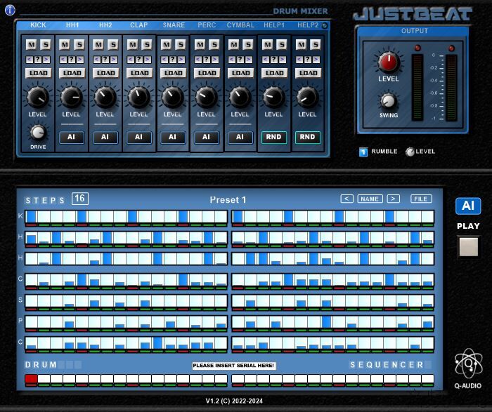 Q-Audio Ƴ  JustBeat  v1.2