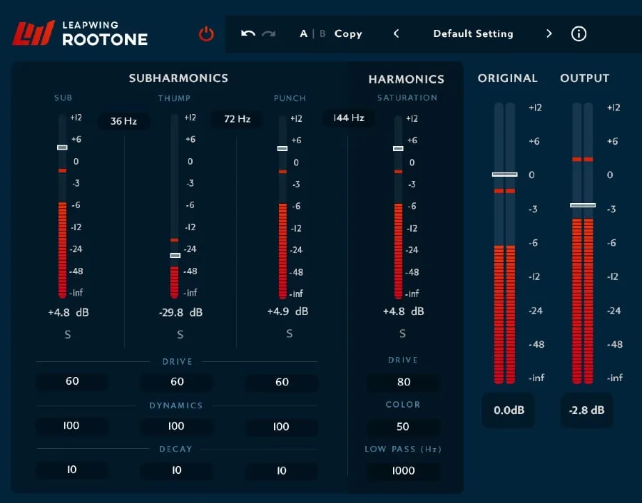Leapwing Audio 推出 RootOne 低频效果插件立享 4折折扣
