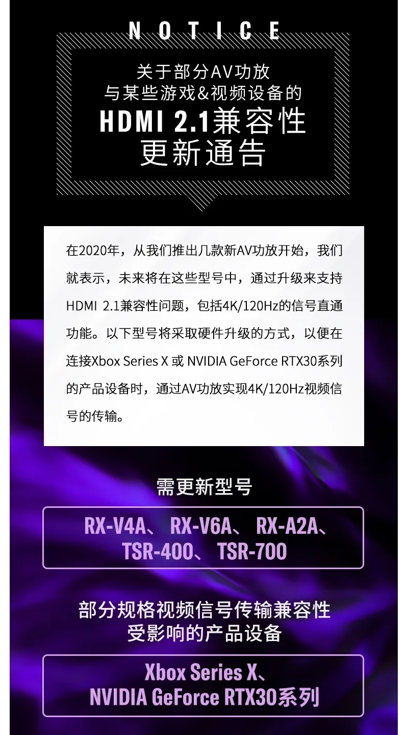 ڲAVĳЩϷ&Ƶ豸HDMI 2.1Ըͨ