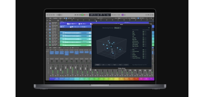 Apple Logic Pro 10.7 adds spatial audio tools, user interface makeover