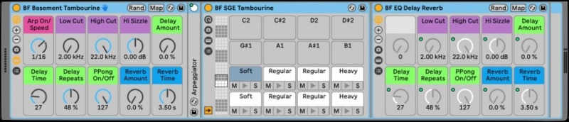 Easy Tambourine - Free Ableton Live Pack