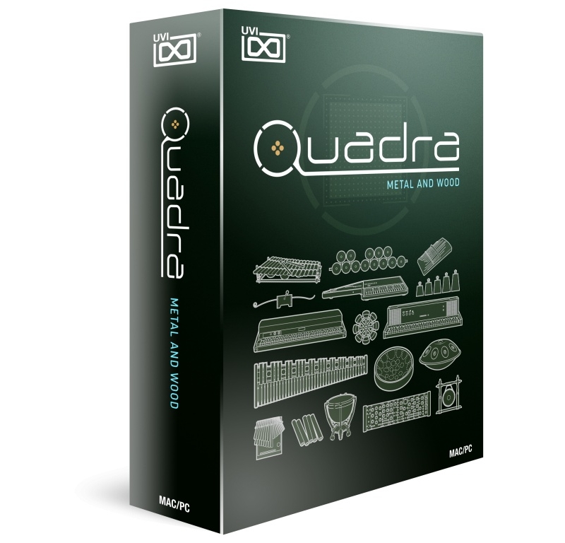 UVI release Quadra: Metal & Wood