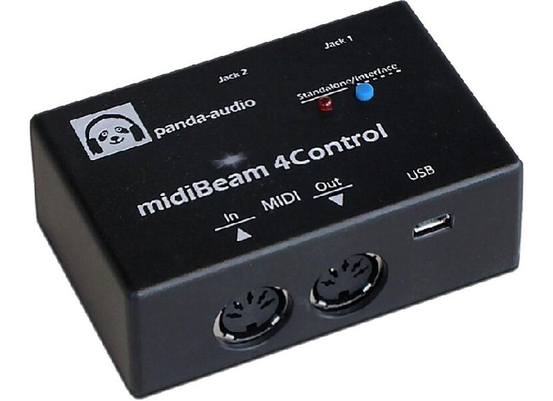 pandaMidi Releases midiBeam 4Control