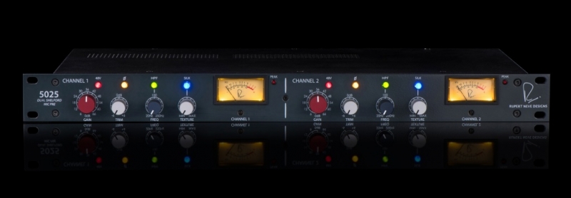 Rupert Neve Designs Debuts Limited Edition 5025 Dual Shelford Mic Pre