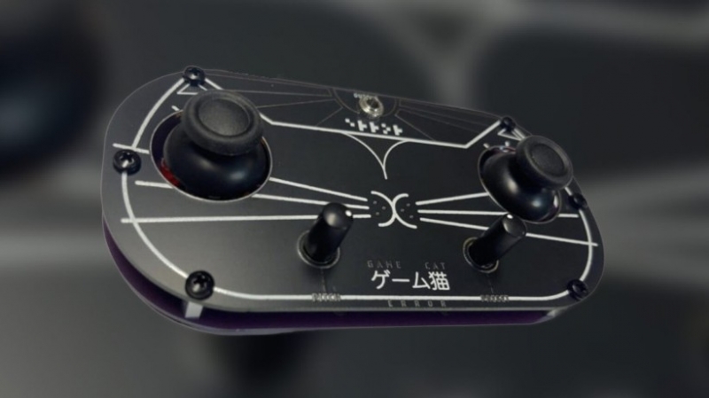 Game Cat Synth, experimental 8-bit Synthesizer joysticks from Error Instruments