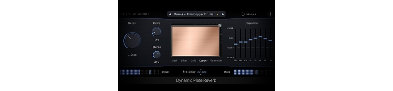 Physical Audio releases new physical modelling Plate and Spring reverbs