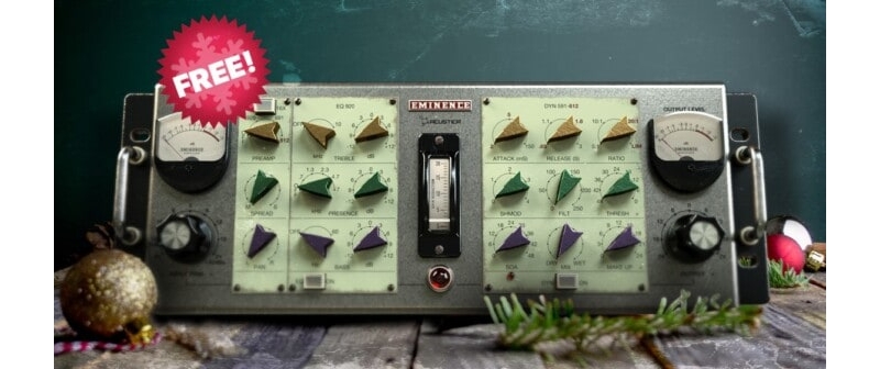 Acustica Audio Offers FREE Eminence Vintage Channel Strip