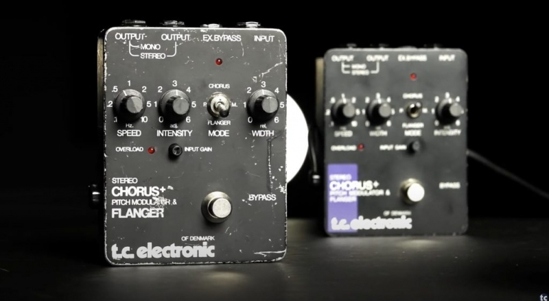 TC Electronic SCF GOLD: A legendary stereo chorus/flanger pedal returns