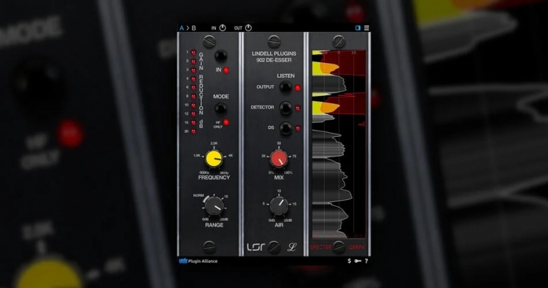 Plugin Alliance introduces Lindell 902 De-Esser effect plugin
