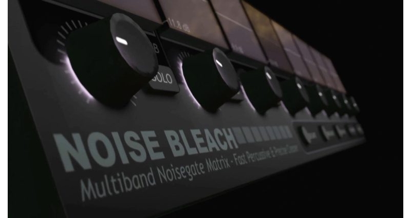 FKFX Noise Bleach: multi-band noise gate plug-in