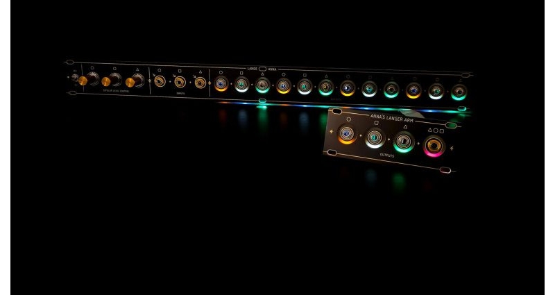 ST Modular LANGE ANNA super wide 1U mult, attenuverter and voltage source