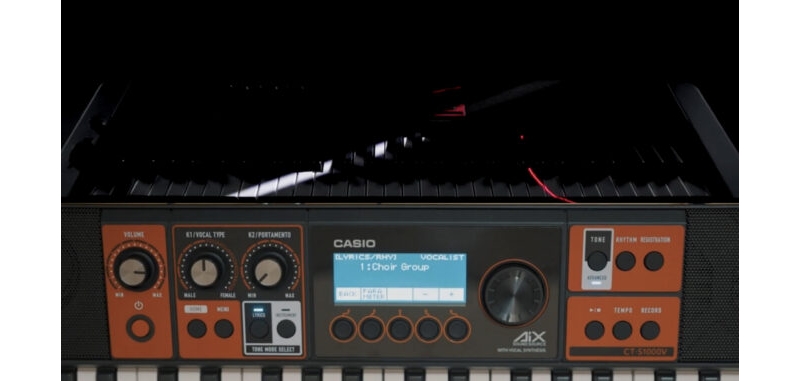 Casio CT-1000V, new keyboard with vocal synthesis is coming soon