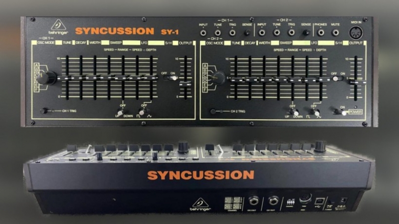 Behringer Syncussion SY-1 ģĺϳ