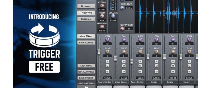 Trigger 2 Free Is A Drum Replacement Plugin By Steven Slate Drums