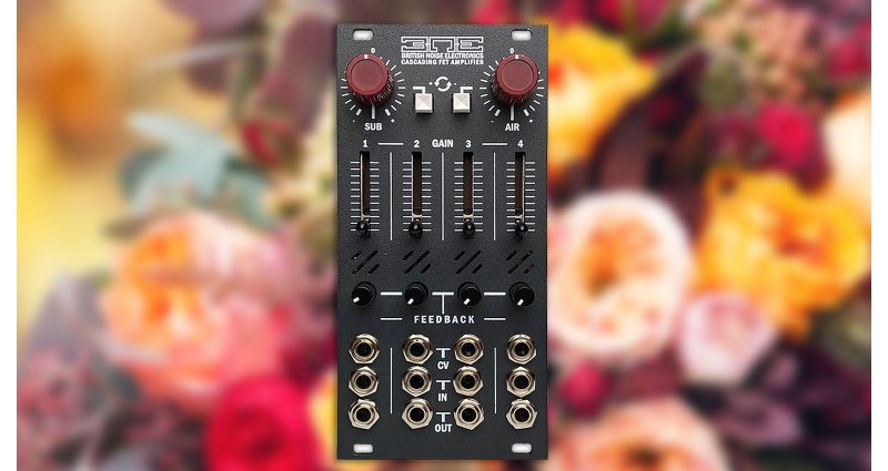 Saturate your signals with the Cascading FET Amplfier British Noise Electronics