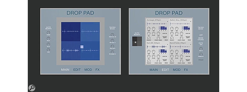 Sub51 release Drop Pad multi-layered sample instrument