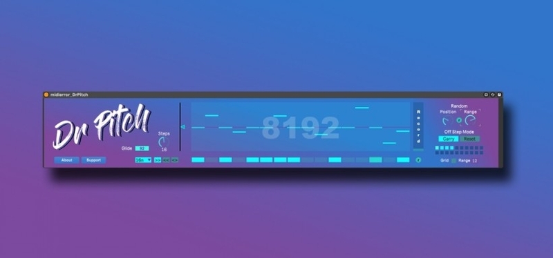 Dr Pitch - The Pitchbend Sequencer Max4Live device for freeform melodies