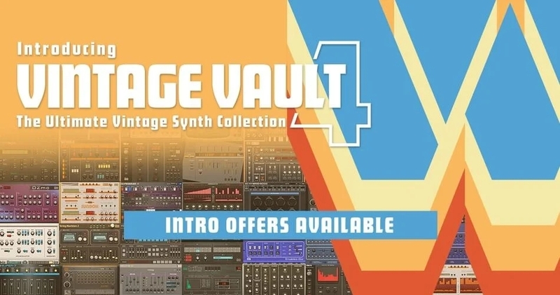 UVI launches Vintage Vault 4 vintage synth collection at intro offer