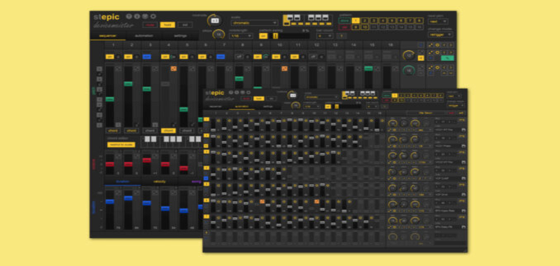 Devicemeister StepicVST a poly step and modulation sequencer plugin for your DAW