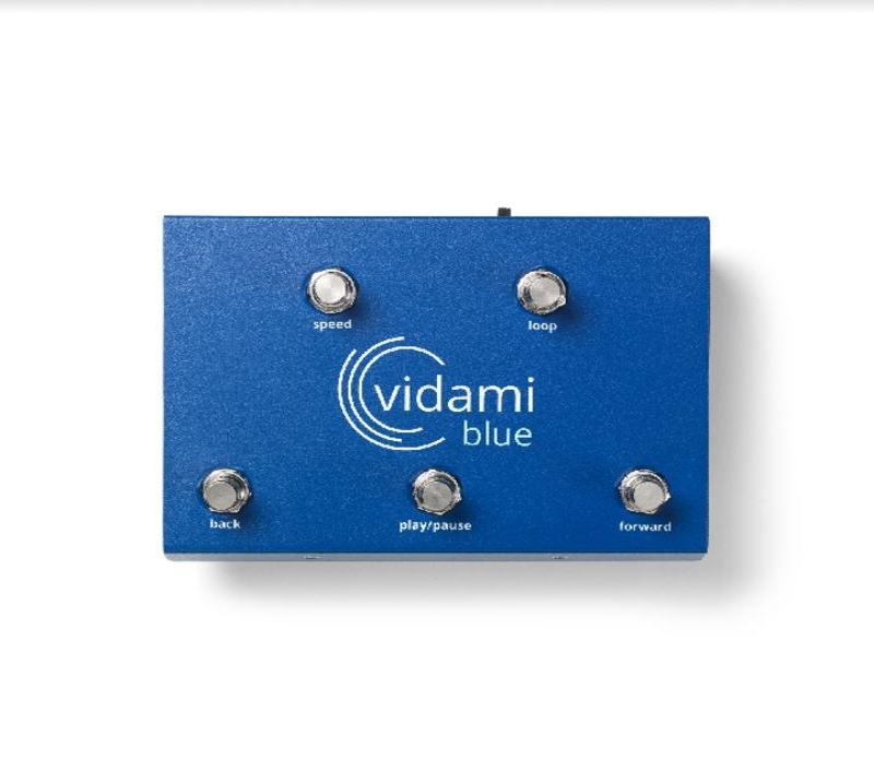 Bluetooth Footswitch For Faster DAW Editing Vidami Blue is a wireless multi-modal video control pedal