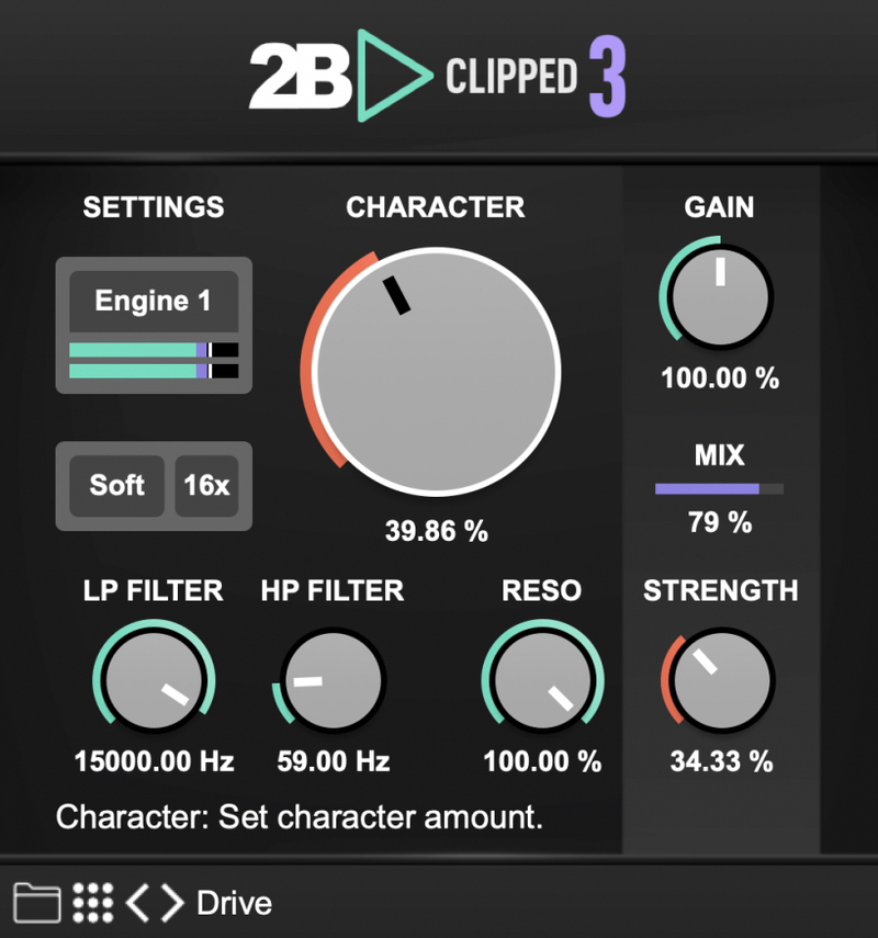 2B Played Music releases 2B Clipped 3 VST3/AU plug-in with Intro Offer