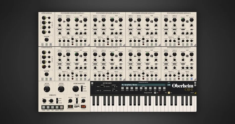 GForce Software launches Oberheim OB-E v2 for Windows and Mac
