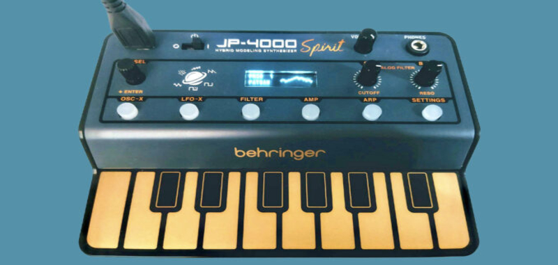 Behringer JP-4000, $49 compact hybrid Synthesizer that everyone can afford