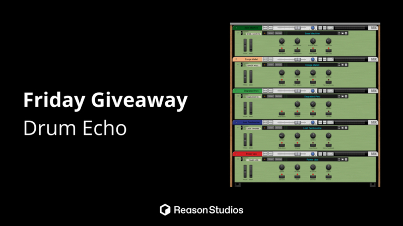 Friday Giveaway C Drum Echo