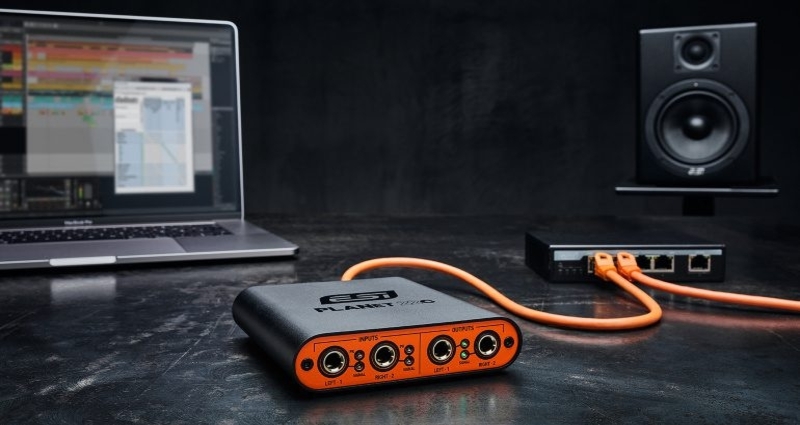 ESI planet 22c: Compact Dante audio interface with high-quality converters