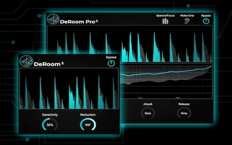 Accentize releases DeRoom2 and DeRoom-Pro2 de-reverberation plugins