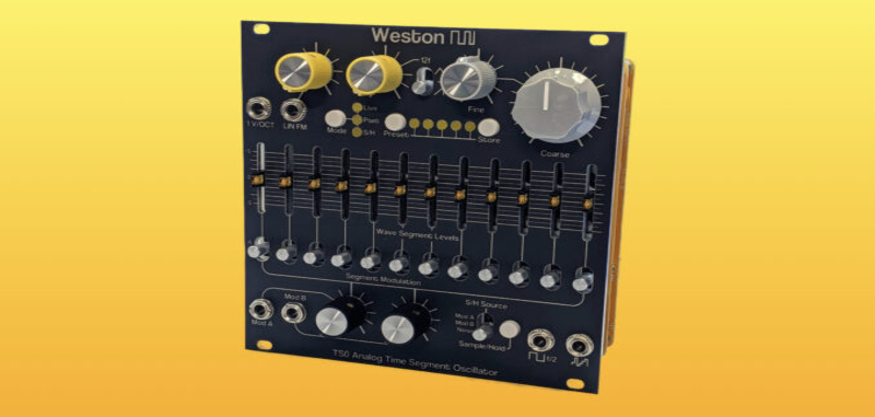 Weston Precision Audio TSO, new oscillator with analog waveform drawing