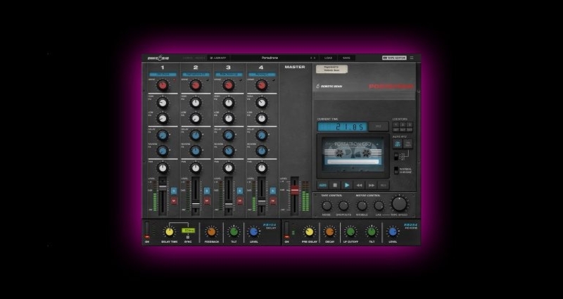 Portatron Tape Synthesizer: the old portastudio as a looper plug-in