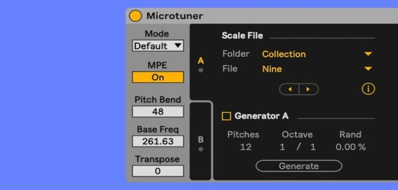 Ableton Intros Free Microtuner For Live