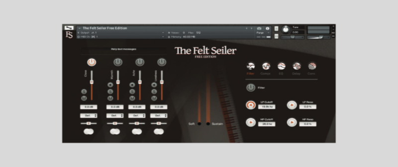 trezov Sampling Felt Seiler FREE Edition For Kontakt Player