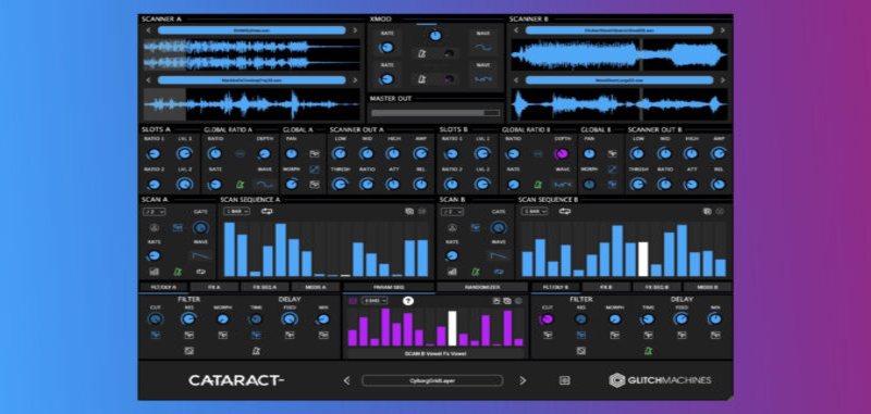 Glitchmachines Cataract 2.0, segment multiplier plugin with a revamped feature set