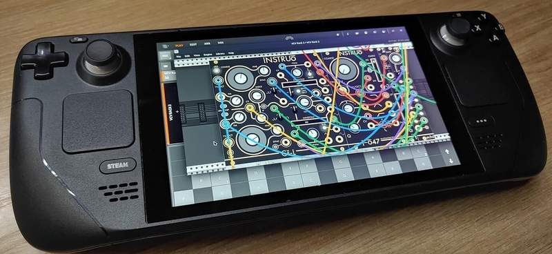 You can already use the Steam Deck as a music machine, with Bitwig Studio, VCV Rack, more