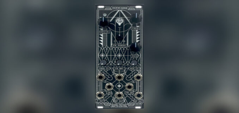 Animal Factory Amplification Bonesaw, a wild filter module with drive and FM