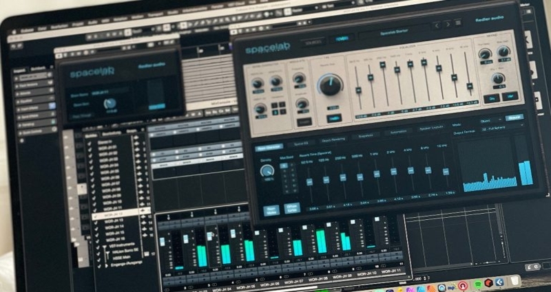 Spacelab 3D audio and reverb tool by Fiedler Audio and Fraunhofer IIS