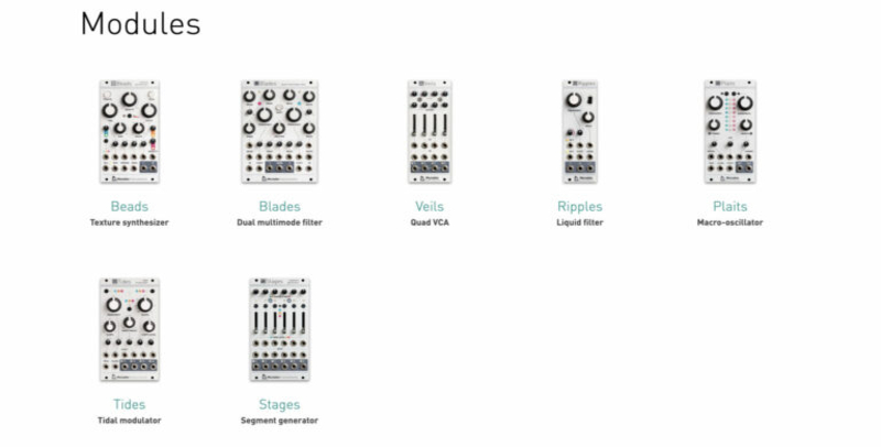 Mutable Instruments: 6 modules discontinued (Marbles, Rings) and production shutting down