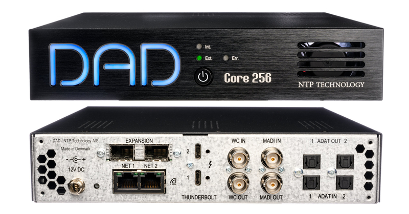 Digital Audio Denmark introduces Core 256 Digital Audio Interface