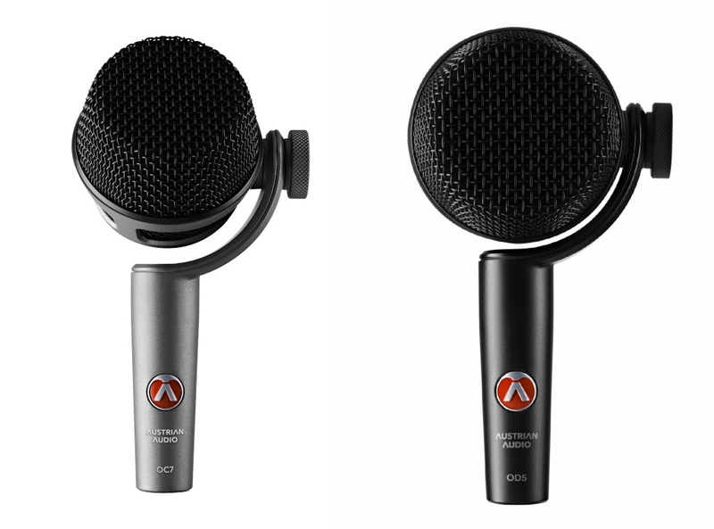 Austrian Audio Announces ﻿Two New Instrumental Mics with Innovative Swivel Joint Mechanism