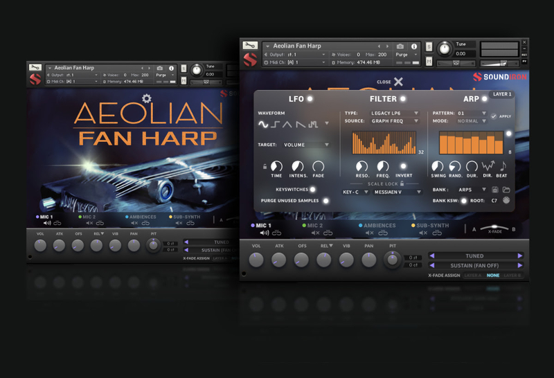 Soundiron announces Aeolian Fan Harp