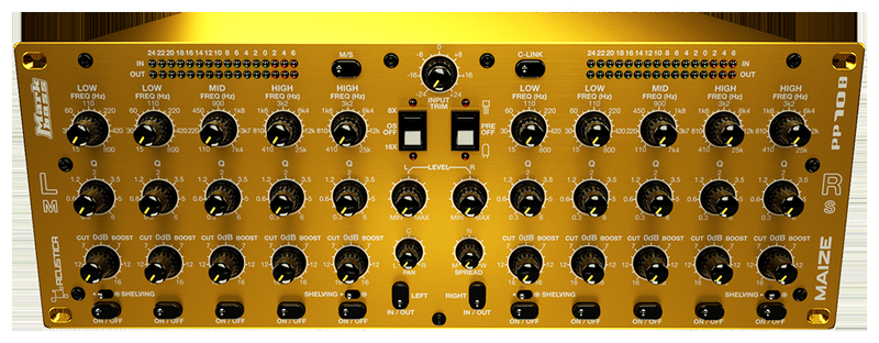 Acustica Audio presents Maize, A one-of-a-kind Equalizer in collaboration with Markbass