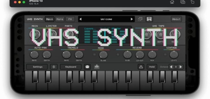 New App, VHS Synth, Turns Your iOS Device Into An 80s Time Machine