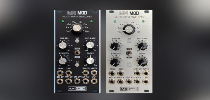 Superbooth 22: AJH Synth unveils MiniMod Multi Burst Envelopes module