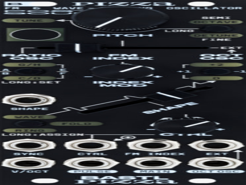 PIZZA FM & WAVE-SHAPE Oscillator