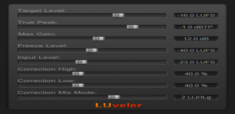 LUveler Is A FREE Loudness Plugin By Thomas Mu