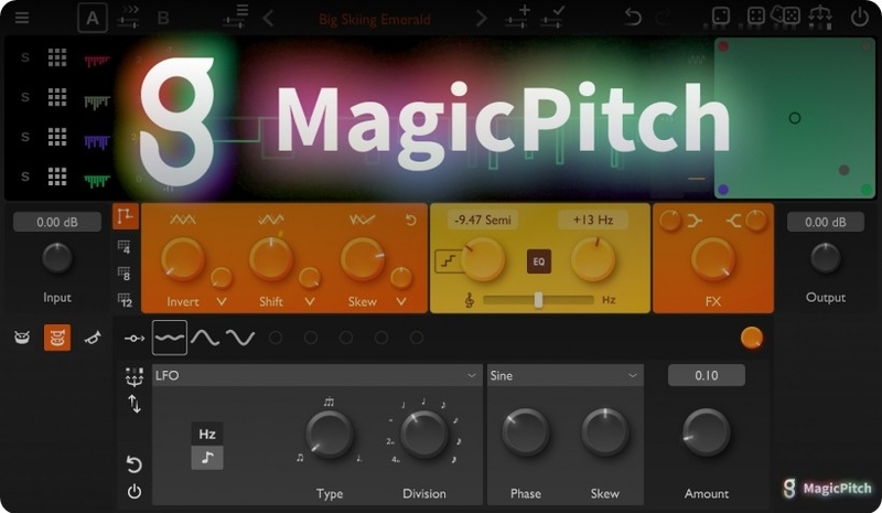 GS DSP updates MagicDelay and releases MagicPitch - Multi-Curve Pitch / Frequency Shifter with built-in Modulation System