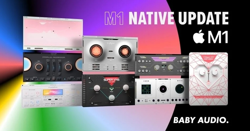 Baby Audio updates plugins with Native Mac M1 compatibility