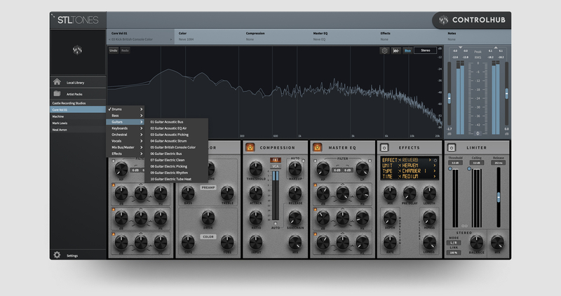 STL Tones to release ControlHub Pro Audio Mixing Plugin